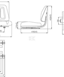 Asiento de PVC