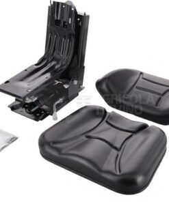 Asiento con suspensión mecánica, en PVC