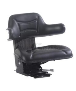 Asiento con suspensión mecánica, en PVC