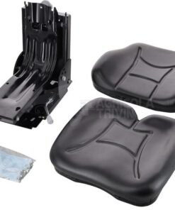 Asiento con suspensión mecánica, en PVC