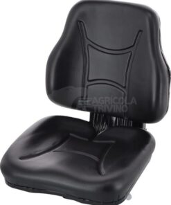Asiento con suspensión mecánica, en PVC