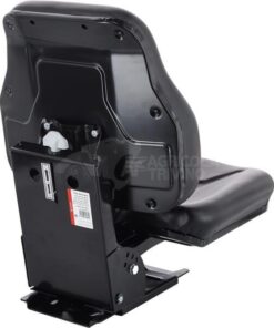 Asiento con suspensión mecánica, en PVC