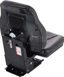 Asiento con suspensión mecánica, en PVC