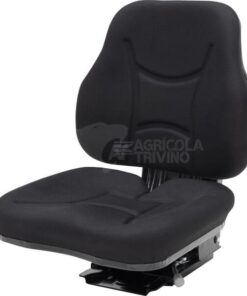 Asiento con suspensión mecánica, textil