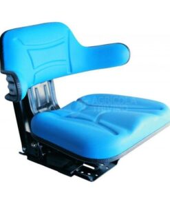 Asiento con suspensión mecánica, en PVC