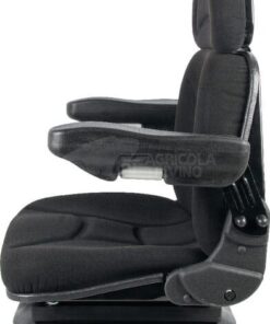 Asiento con suspensión mecánica, textil