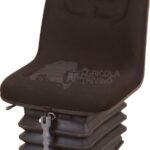 Asiento con suspensión mecánica, textil