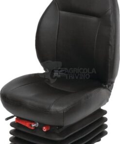 Asiento con suspensión mecánica, en PVC