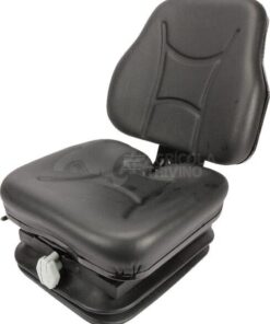 Asiento con suspensión mecánica, en PVC