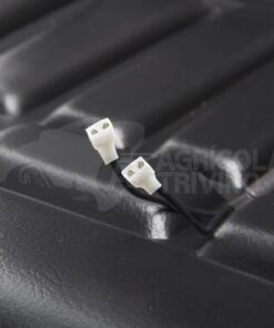Asiento con suspensión mecánica, en PVC