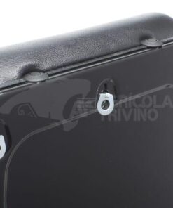 Asiento con suspensión mecánica, en PVC