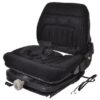 Asiento con suspensión mecánica, textil