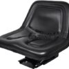 Asiento con suspensión mecánica, en PVC