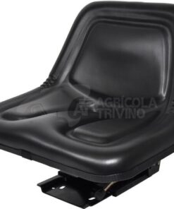 Asiento con suspensión mecánica, en PVC