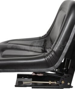 Asiento con suspensión mecánica, en PVC