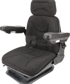 Asiento con suspensión neumática, textil