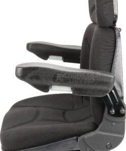 Asiento con suspensión neumática, textil