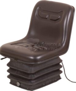 Asiento con suspensión neumática, PVC