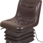 Asiento con suspensión neumática, PVC