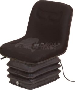Asiento con suspensión neumática, textil