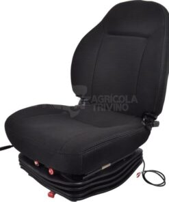 Asiento con suspensión neumática, textil