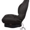 Asiento con suspensión neumática, textil