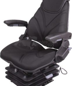 Asiento con suspensión neumática, textil