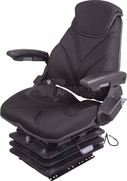 Asiento con suspensión neumática, textil 1 Asiento con suspensión neumática, textil