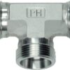 Racor en T 8S acero inox.