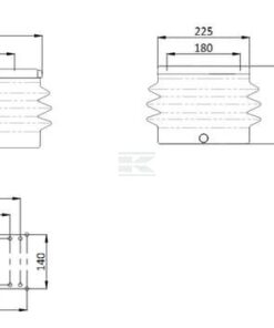 Suspensión neumática MA1 12V