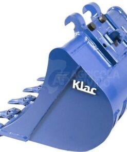 Retroexcavadora C/C4 250mm sistema Klac con dientes Esco V13