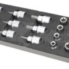 Juego de vasos Torx 1/2" 16 piezas
