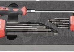 Juego de llaves hexagonales y Torx 18 piezas