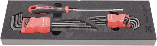 Juego de llaves hexagonales y Torx 18 piezas