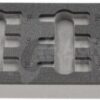 Incrustación de espuma para llaves de vaso/Torx 1/2", 16 piezas