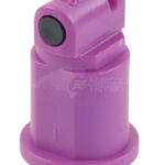 Tobera anti-deriva, venturi, simple chorro plano TTI 110° 025 violeta plástico TeeJet