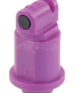 Tobera anti-deriva, venturi, simple chorro plano TTI 110° 025 violeta plástico TeeJet