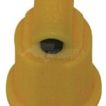 Tobera anti-deriva, venturi, simple chorro plano TTI 110° 02 amarillo plástico TeeJet