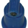 Tobera anti-deriva, venturi, simple chorro plano TTI 110° 03 azul plástico TeeJet