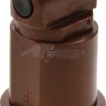 Tobera anti-deriva, venturi, simple chorro plano TTI 110° 05 marrón plástico TeeJet