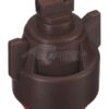 Air injection nozzle TTI 110° with gasket and cap brown plastic TeeJet