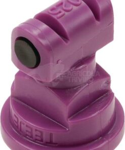 Tobera anti-deriva, venturi, doble chorro plano TTJ 110° 025 violeta plástico TeeJet