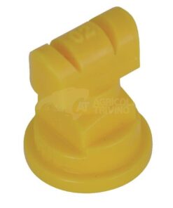 Tobera anti-deriva, venturi, doble chorro plano TTJ 110° 02 amarillo plástico TeeJet