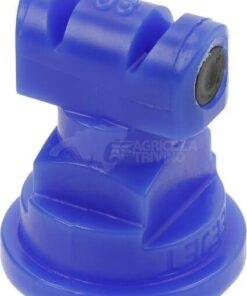 Tobera anti-deriva, venturi, doble chorro plano TTJ 110° 03 azul plástico TeeJet