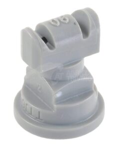 Tobera anti-deriva, venturi, doble chorro plano TTJ 110° 06 gris plástico TeeJet