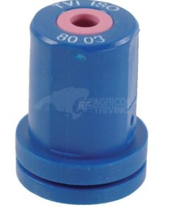 Boquilla anti-deriva, venturi, simple chorro cónico TVI 80° 03 azul cerámica Albuz