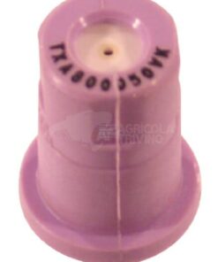 Tobera, estándar, chorro cónico TXA 80° 025 violeta cerámica TeeJet