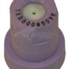 Tobera, estándar, chorro cónico TXB 80° 025 violeta cerámica TeeJet