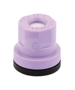 Tobera anti-deriva, venturi, simple chorro cónico TXR 80° violeta cerámica TeeJet