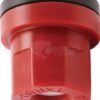 Tobera anti-deriva, venturi, simple chorro cónico TXR 80° rojo cerámica TeeJet